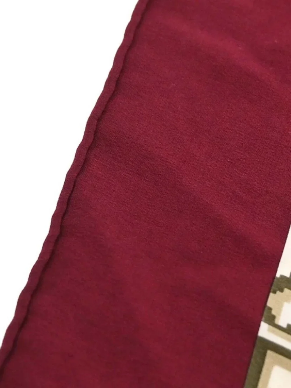 Christian Dior Brown Bordeaux Trotter Scarf Stole Small Good 188875